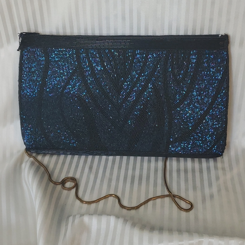 Vintage Imperial Fashion Beaded Bag